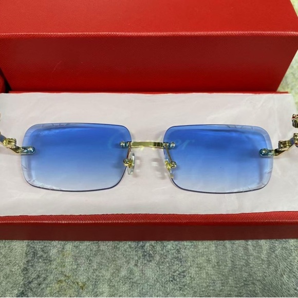 Cartier Gold Eyewear Arm - Picture 1 of 4